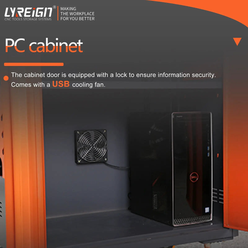 24-inch Mobile Computer Cabinet by HouseOfZazla