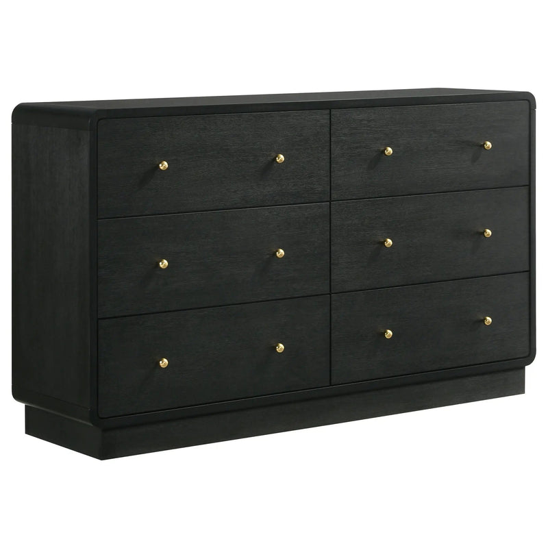 Cavelle 4-piece Queen Bedroom Set Black by Unique Piece Furniture