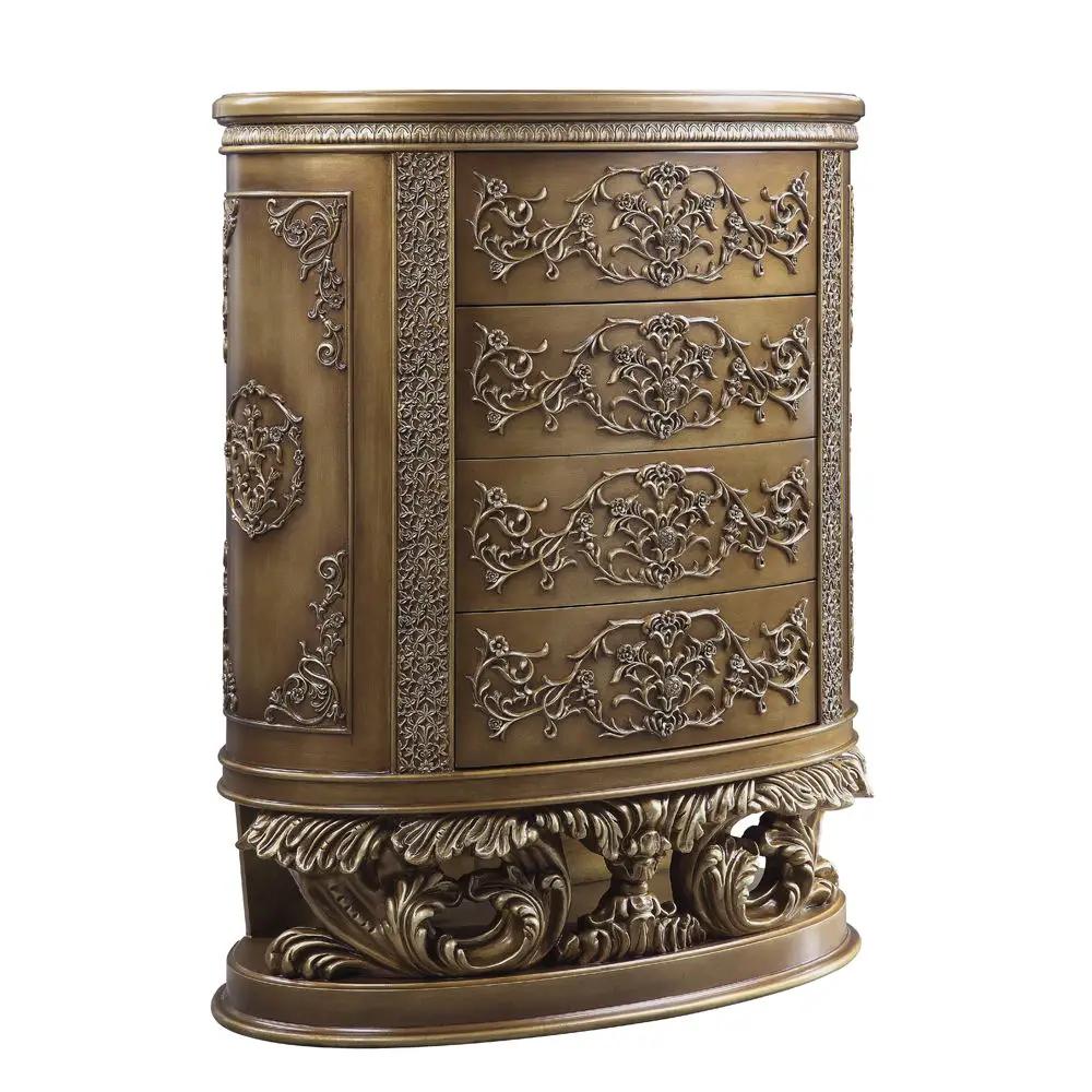 Constantine - Chest - Brown & Gold by Unique Piece Furniture