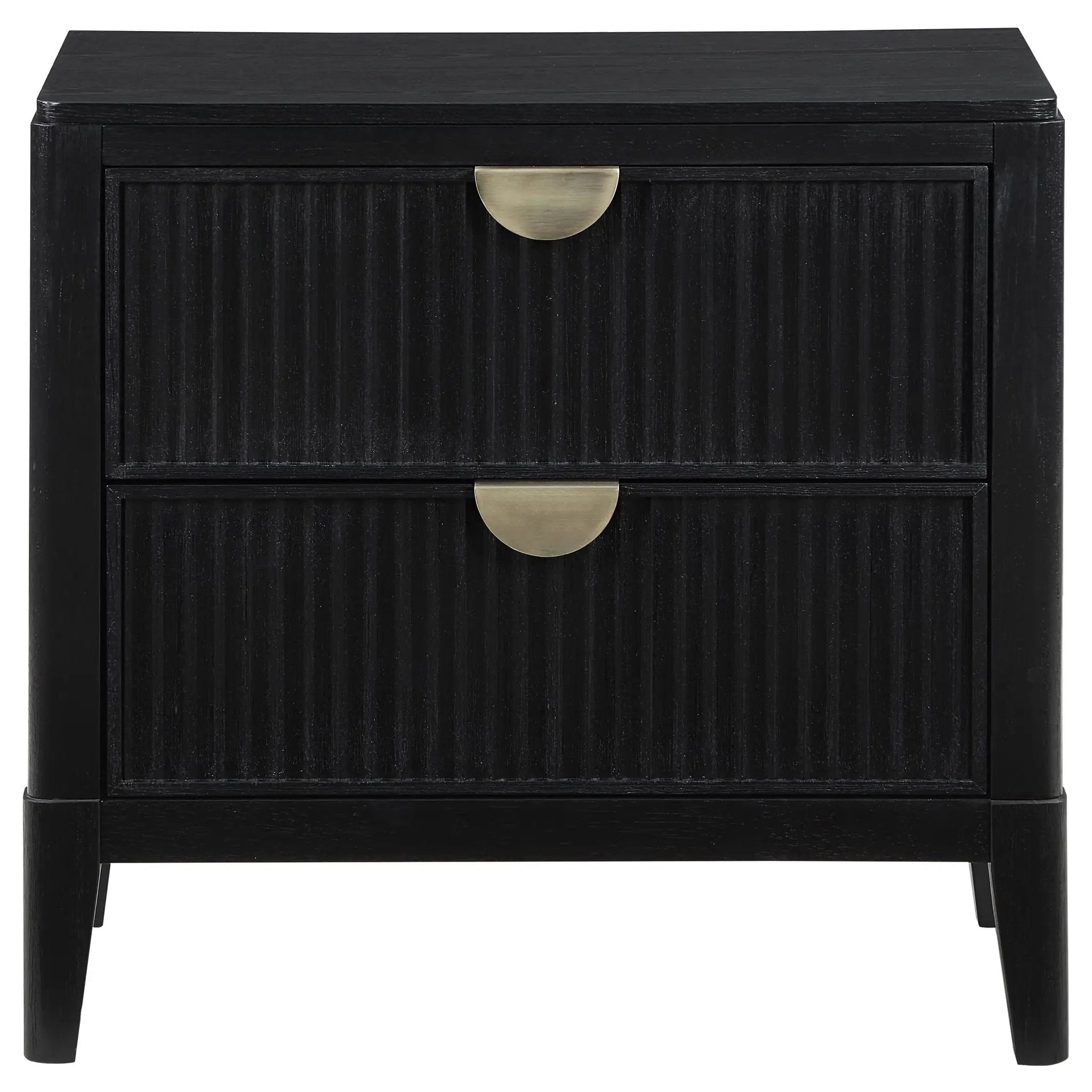 Brookmead 2-drawer Nightstand Black by Unique Piece Furniture