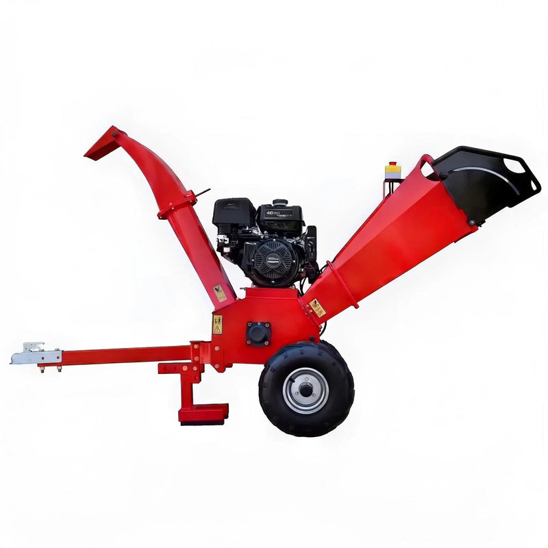 Small Wood Chipper for Home Towable Wood Chipper with 5in Chipping Capacity by HouseOfZazla
