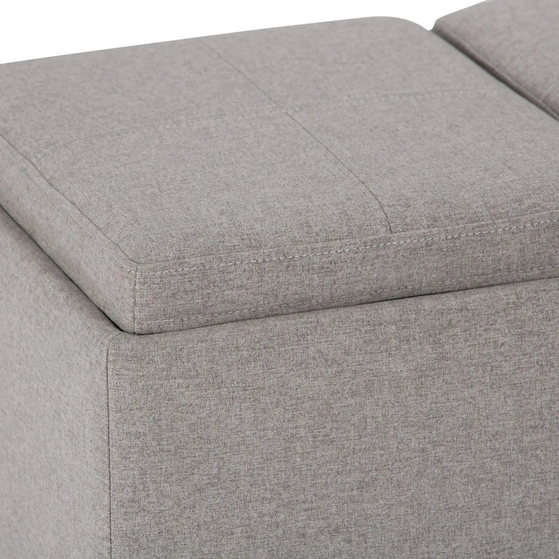 Avalon - Upholstered Storage Ottoman by HouseOfZazla