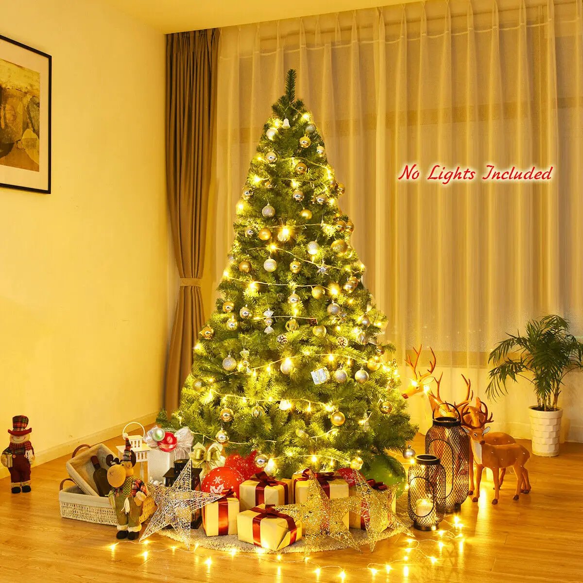 PVC Artificial Christmas Tree Premium Hinged, photo 3 of 24
