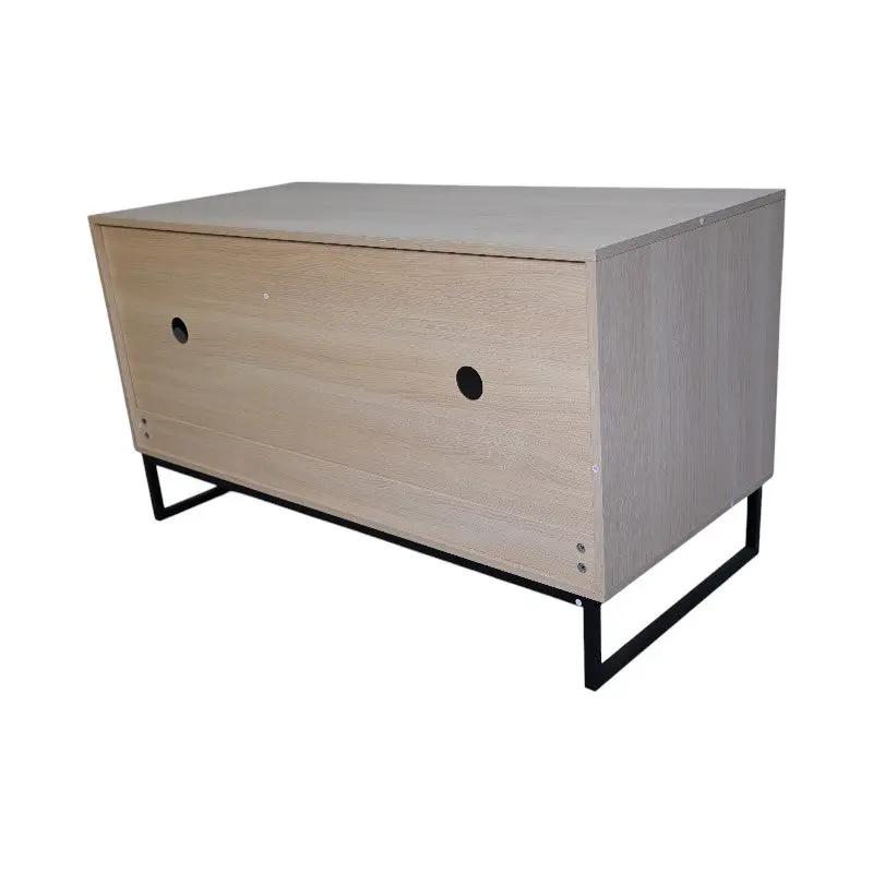 Modern Wooden Cat House with Scratching Mat by HouseOfZazla