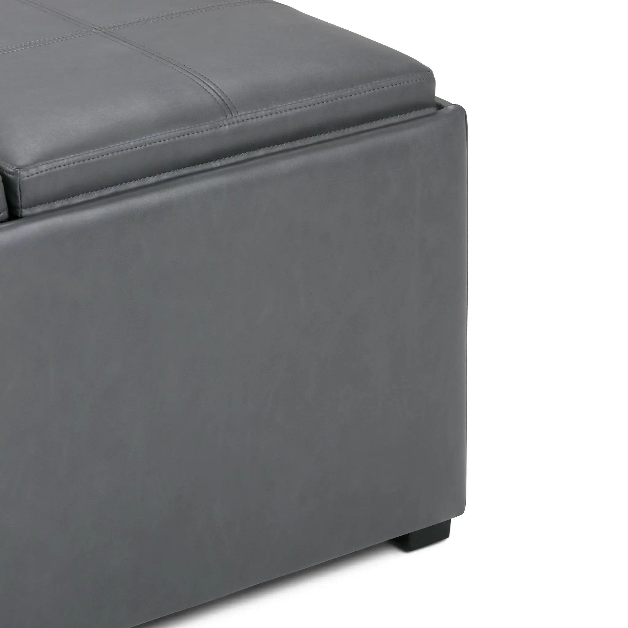 Avalon - Square Coffee Table, Storage Ottoman by Unique Piece Furniture