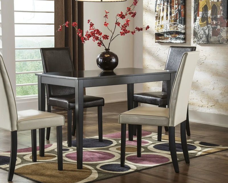 Kimonte - Rectangular Dining Room Table - Dark Brown by Unique Piece Furniture