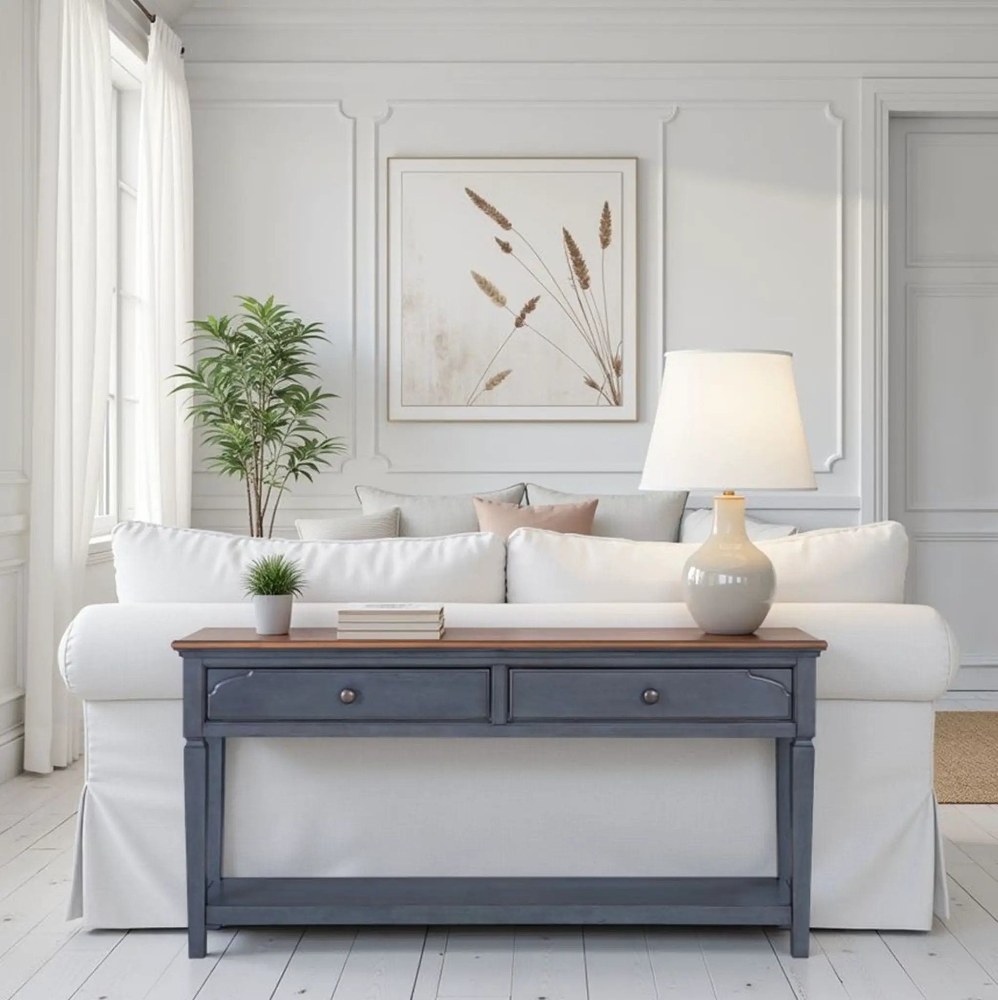 Sofa Table - Blue by HouseOfZazla