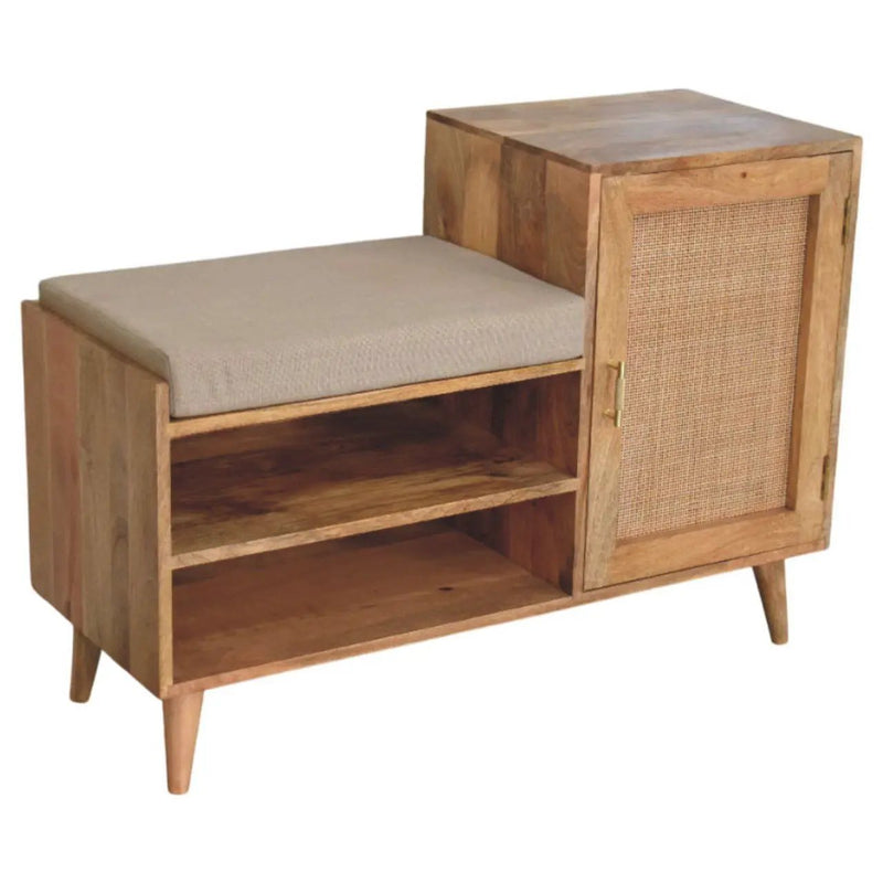 Larissa - 2 Slot Bench Unit - Beige by HouseOfZazla