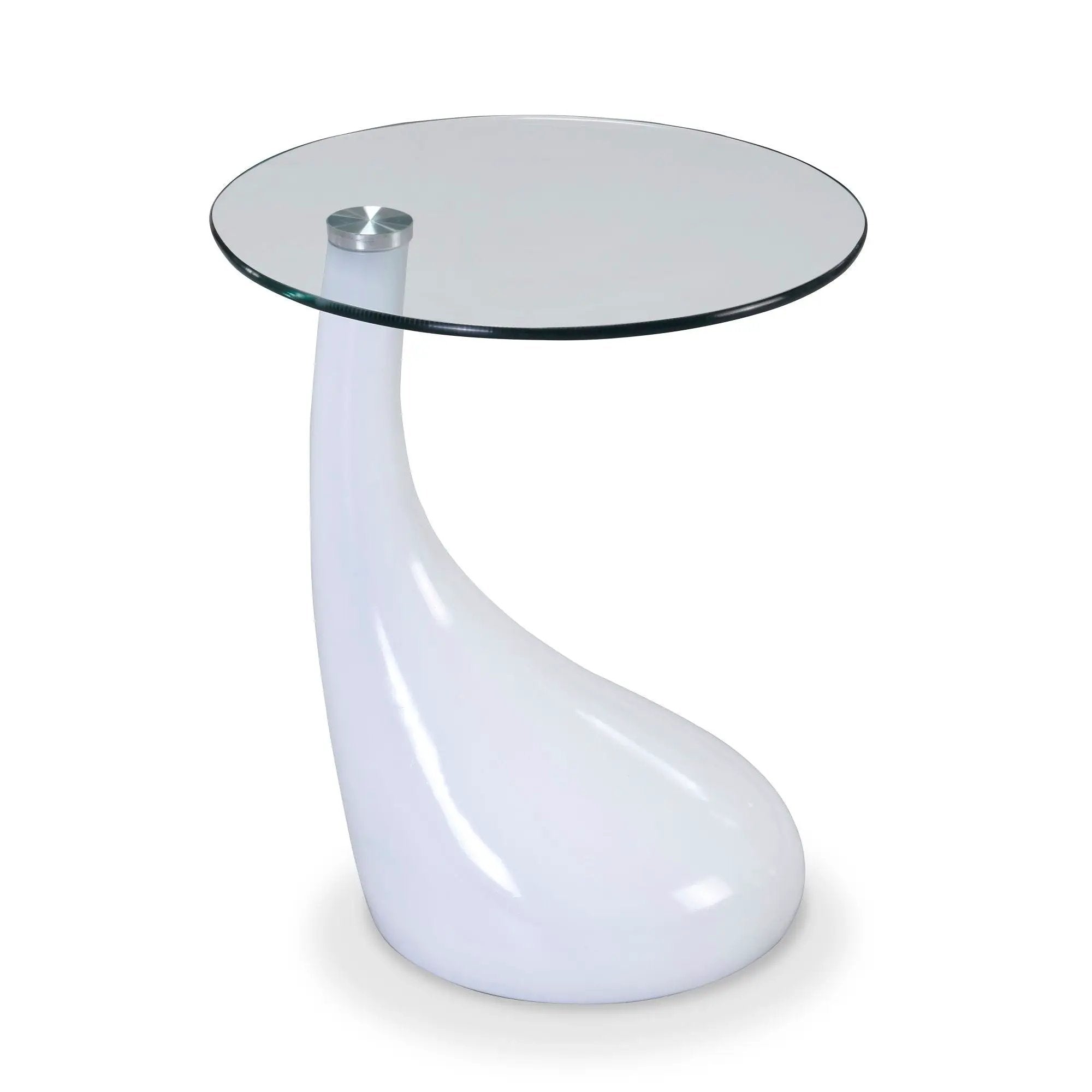 Lava - Accent Table With Curved Base by HouseOfZazla