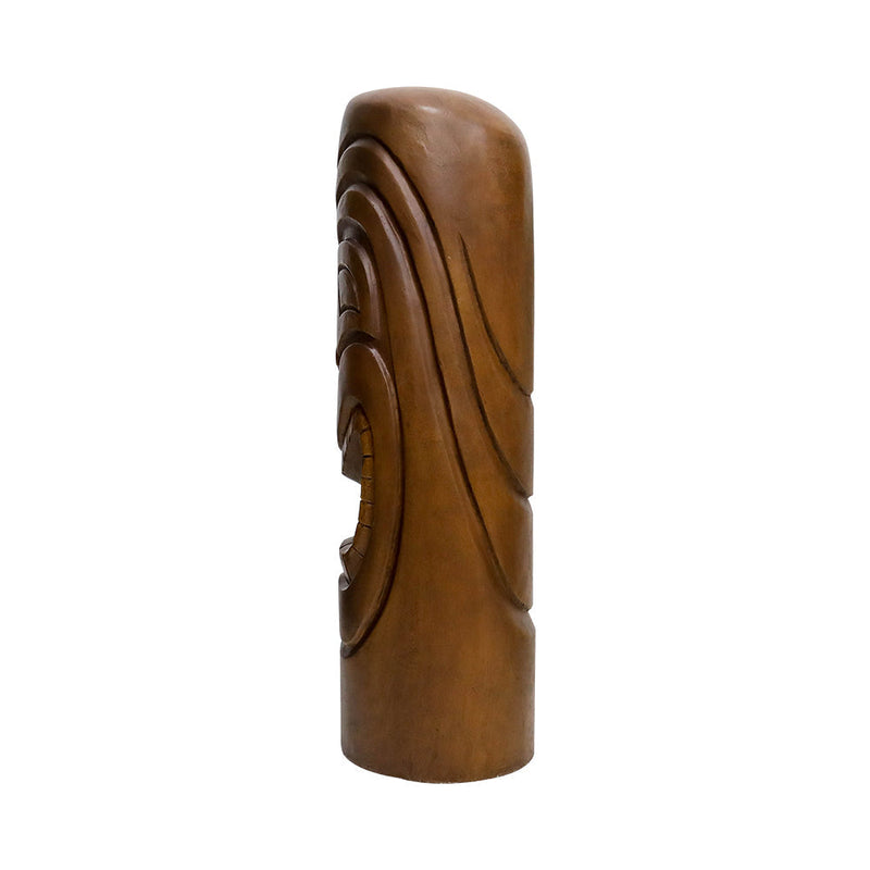 Concrete Tiki Statue Totem Column 35 Inch Tall, photo 4 of 8