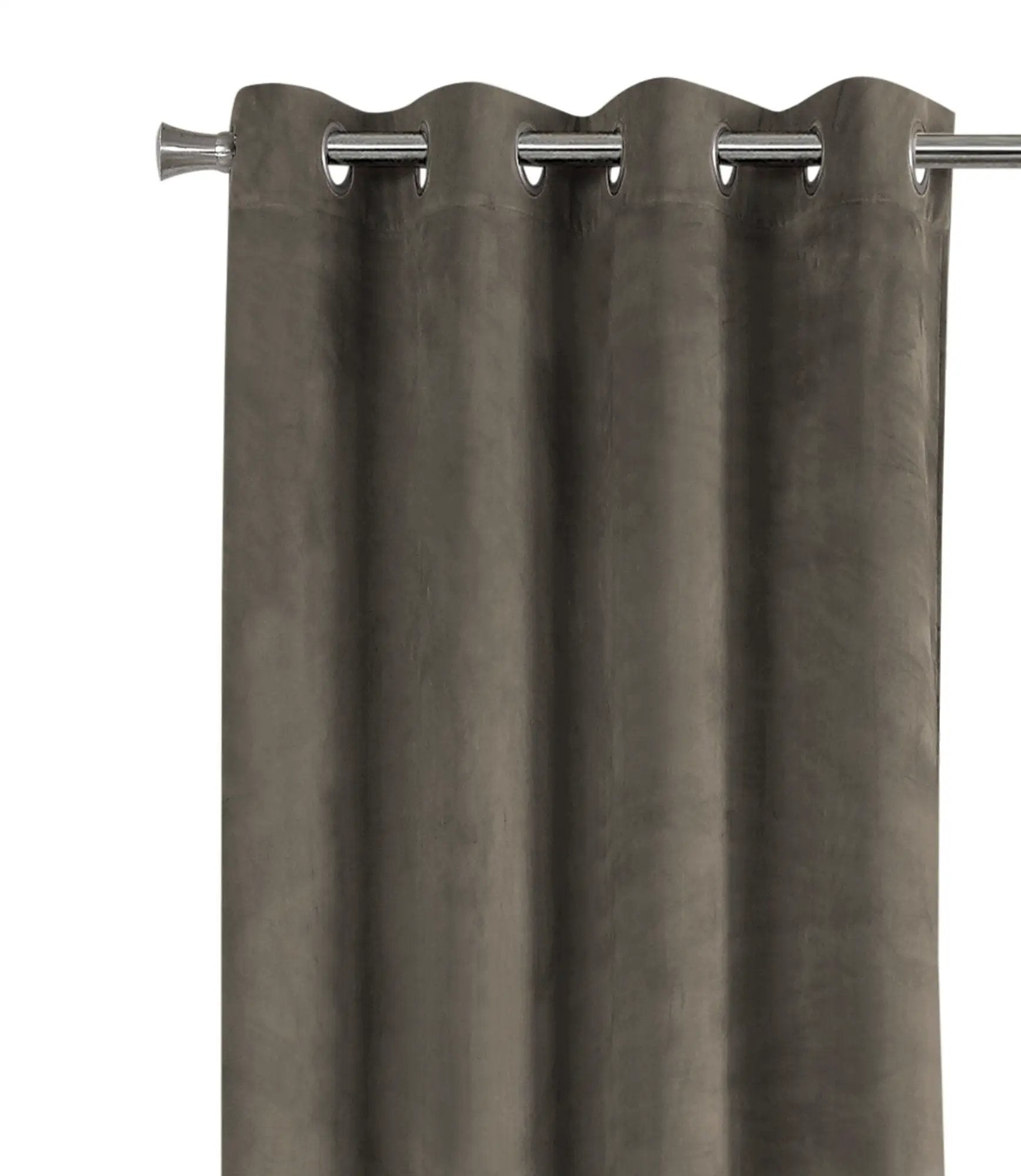 2 Pieces Set, Curtain Panel, Room Darkening, Grommet, Contemporary & Modern by Unique Piece Furniture