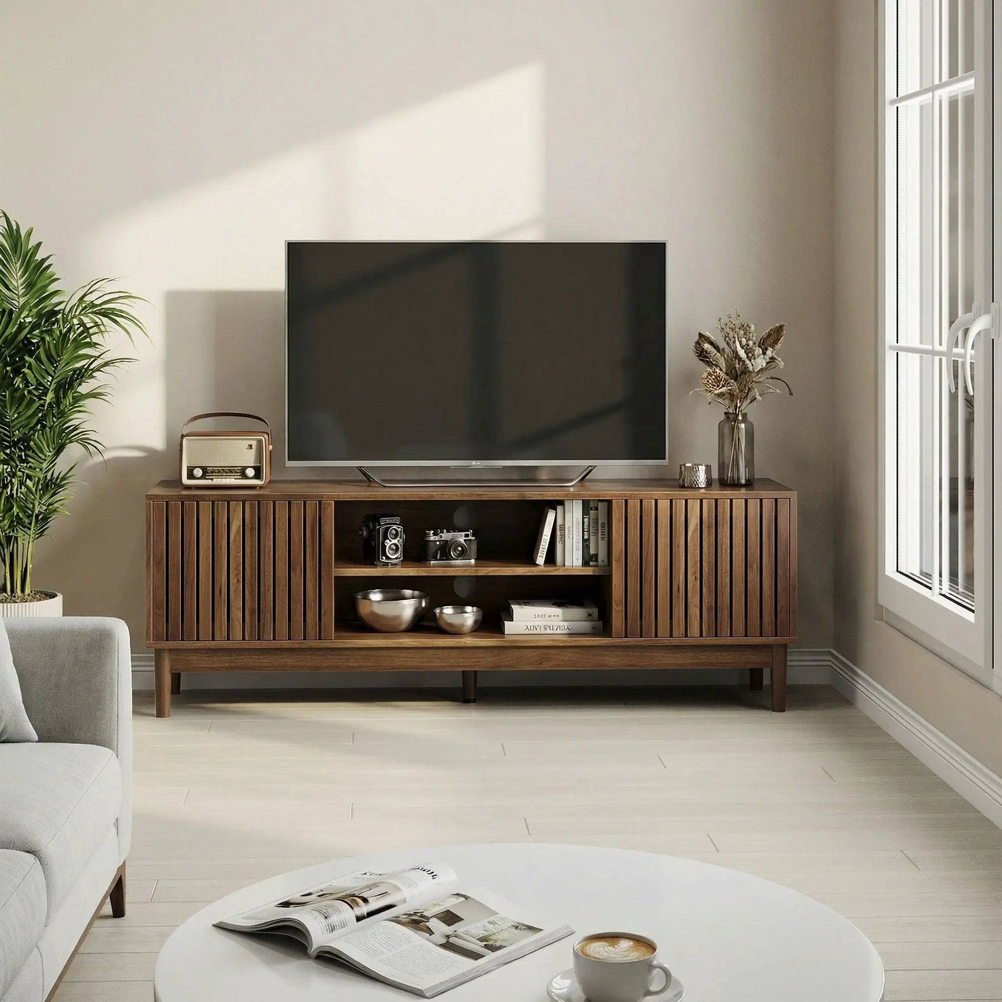 TV Stand With Storage by Unique Piece Furniture