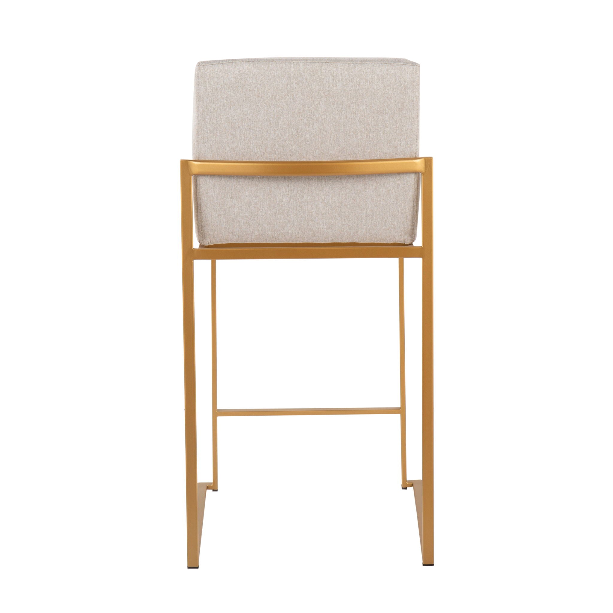Fuji - Contemporary High Back Stylish Counter Stool by HouseOfZazla