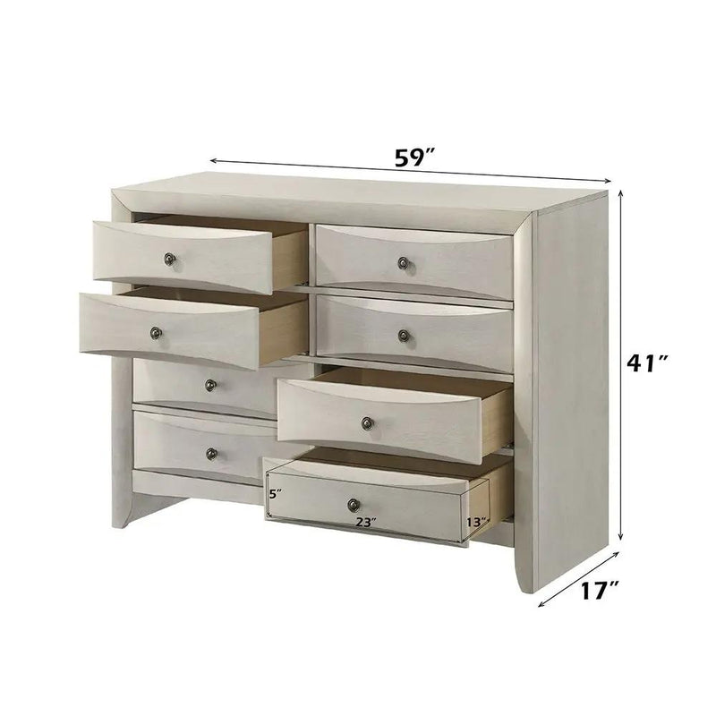 Ramondi - Dresser - Antique White by Unique Piece Furniture