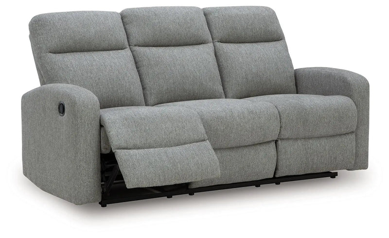 Gauntlet - Reclining Sofa - Sterling by Unique Piece Furniture