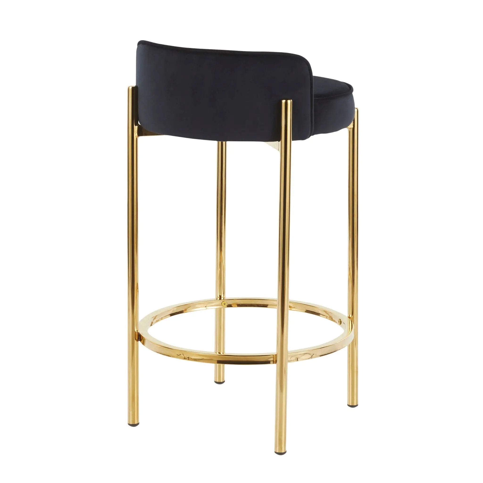 Chloe - Contemporary Counter Stool (Set of 2) by HouseOfZazla