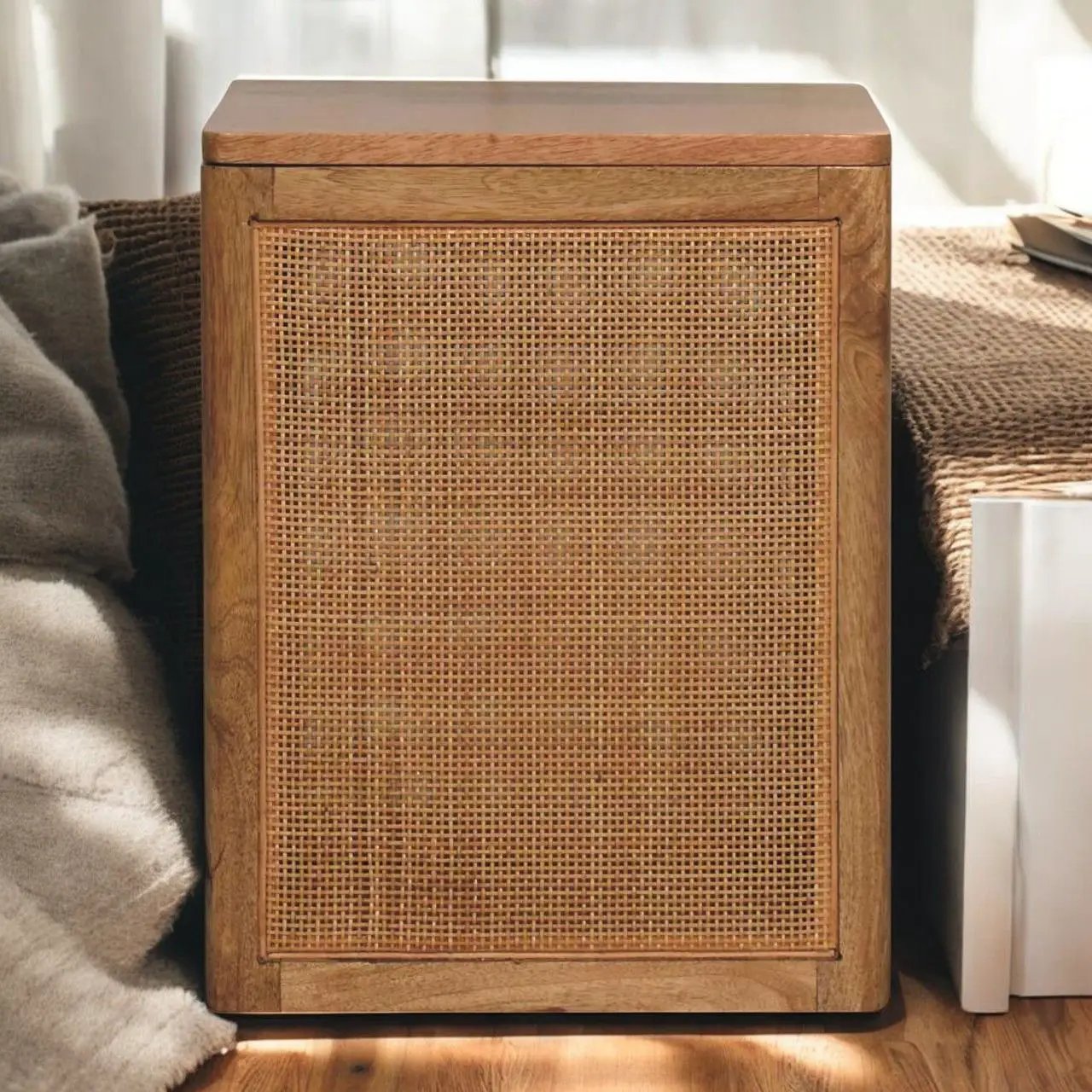 Larissa - Storage Box - Beige by Unique Piece Furniture