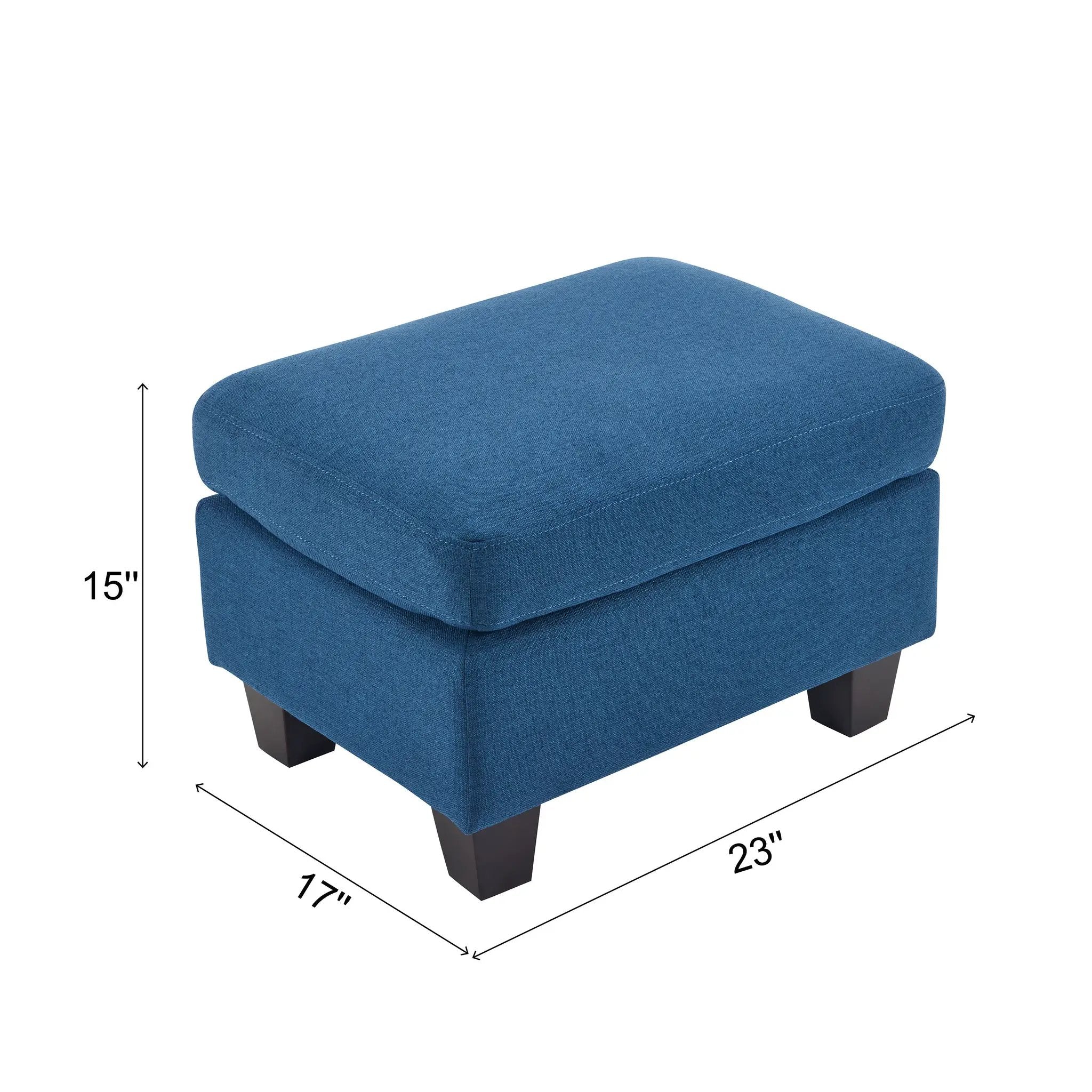 Upholstered Ottoman by HouseOfZazla