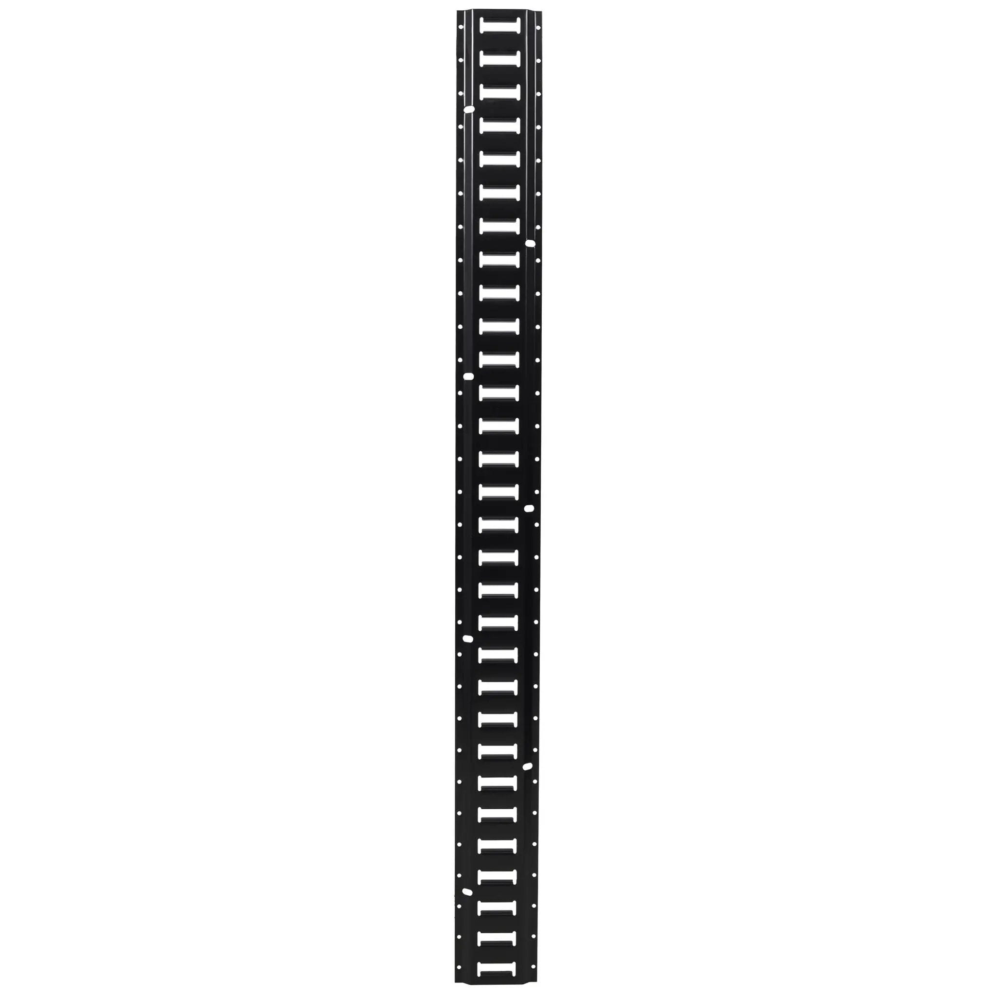 18 Pieces E Track Tie-Down Rail Kit For Trucks, Vans, And Garages With O-Ring Anchors And Ratchet Straps - Black by HouseOfZazla
