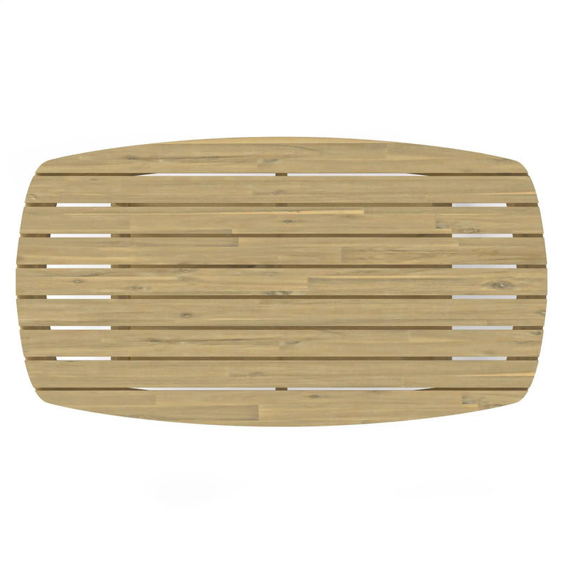 Bayshore - Outdoor Coffee Table - Light Teak by HouseOfZazla