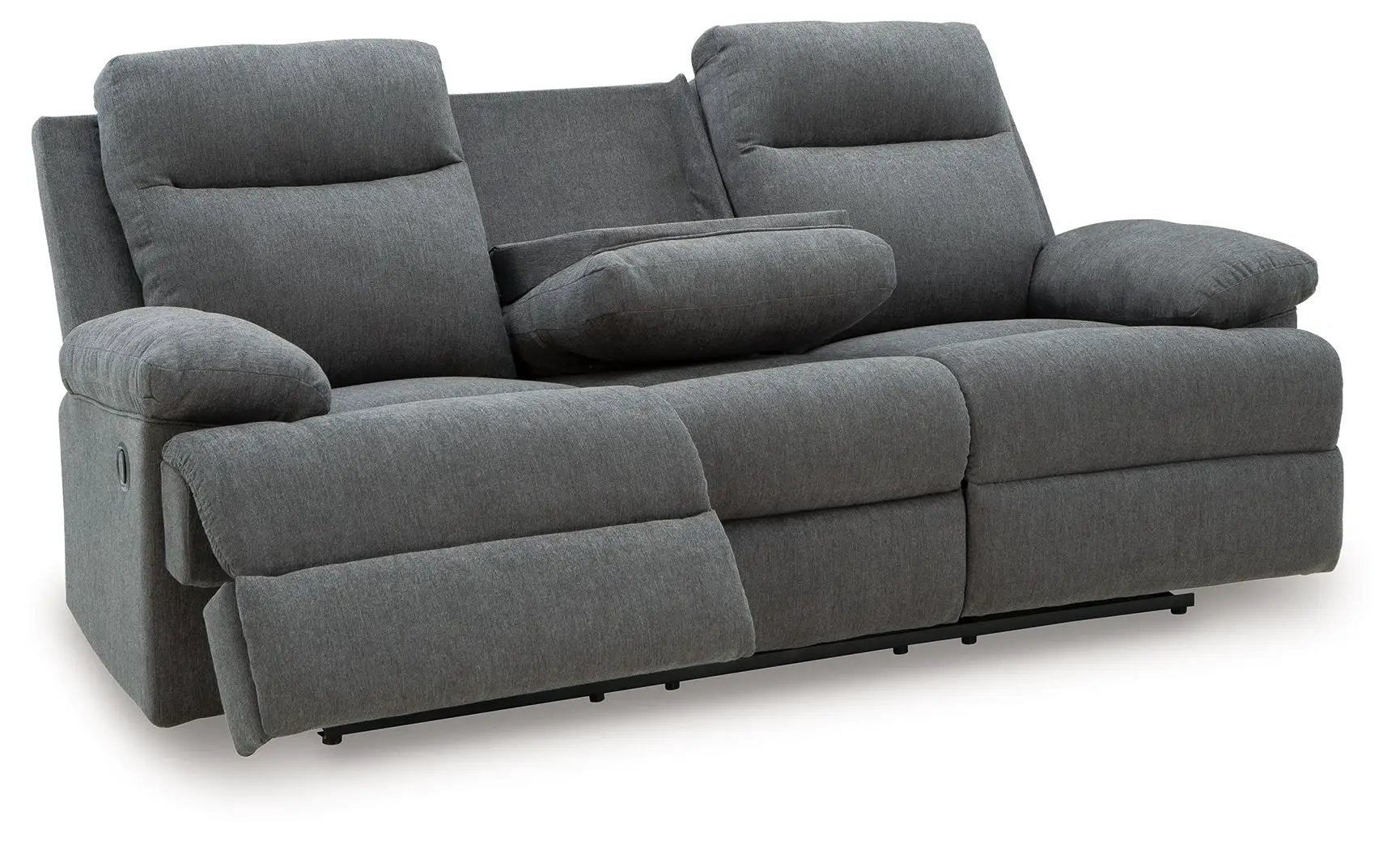 Side-Swipe - Reclining Sofa With Drop Down Table by Unique Piece Furniture