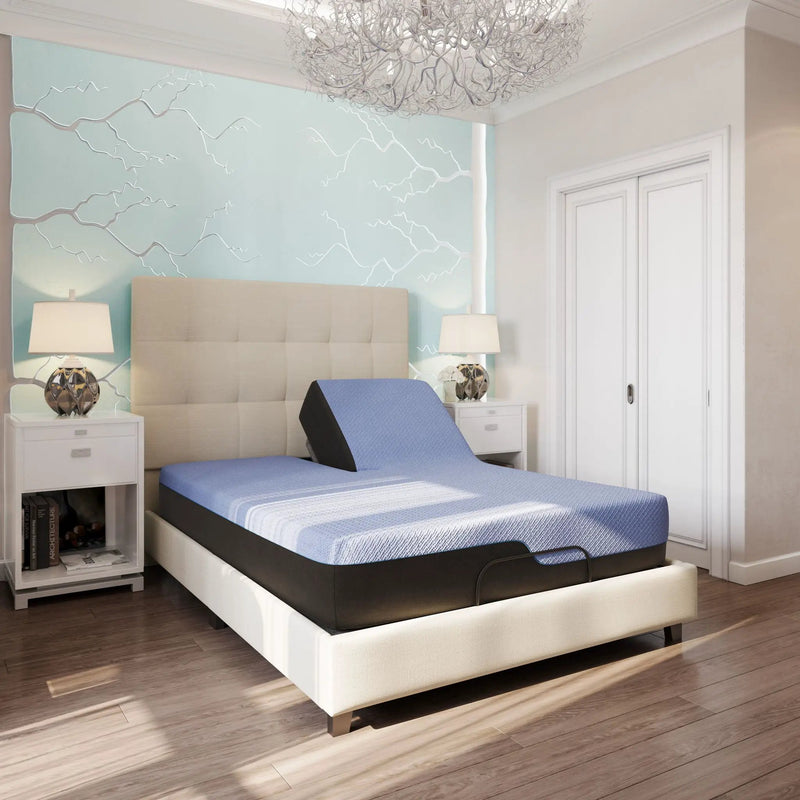 Refresh - 12" Flex Head Hybrid Cooling Gelcare Memory Foam And Coil Mattress by HouseOfZazla