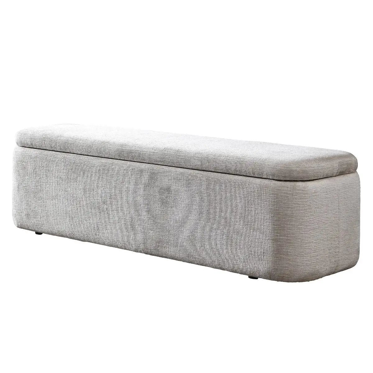 Orane - Bench With Storage - Gray by Unique Piece Furniture