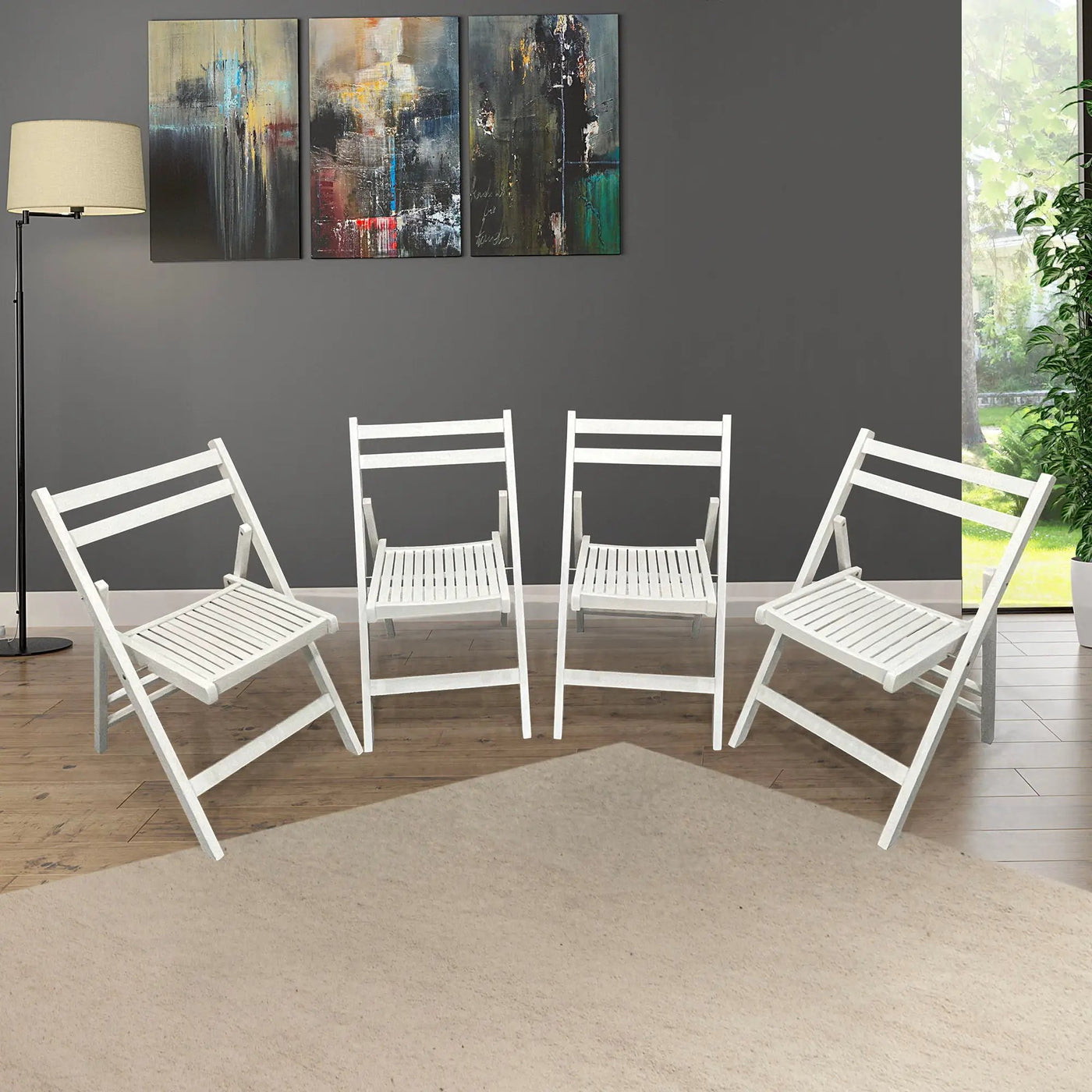 Folding Special Event Chair, Foldable Style (Set of 4) by Unique Piece Furniture