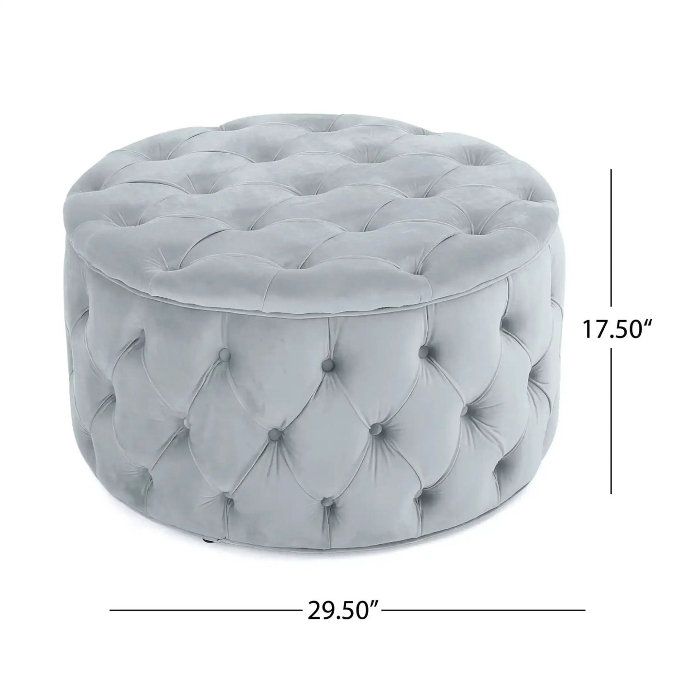 Modern Glam Ottoman Velvet by HouseOfZazla