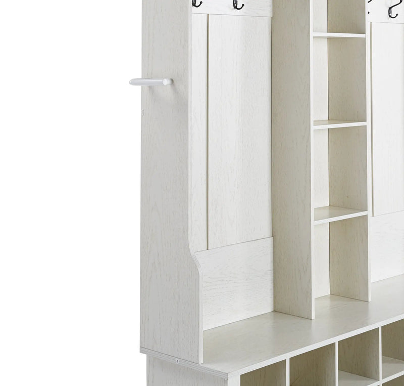 Itaar Hall Tree with Bench and Shoe Storage by HouseOfZazla