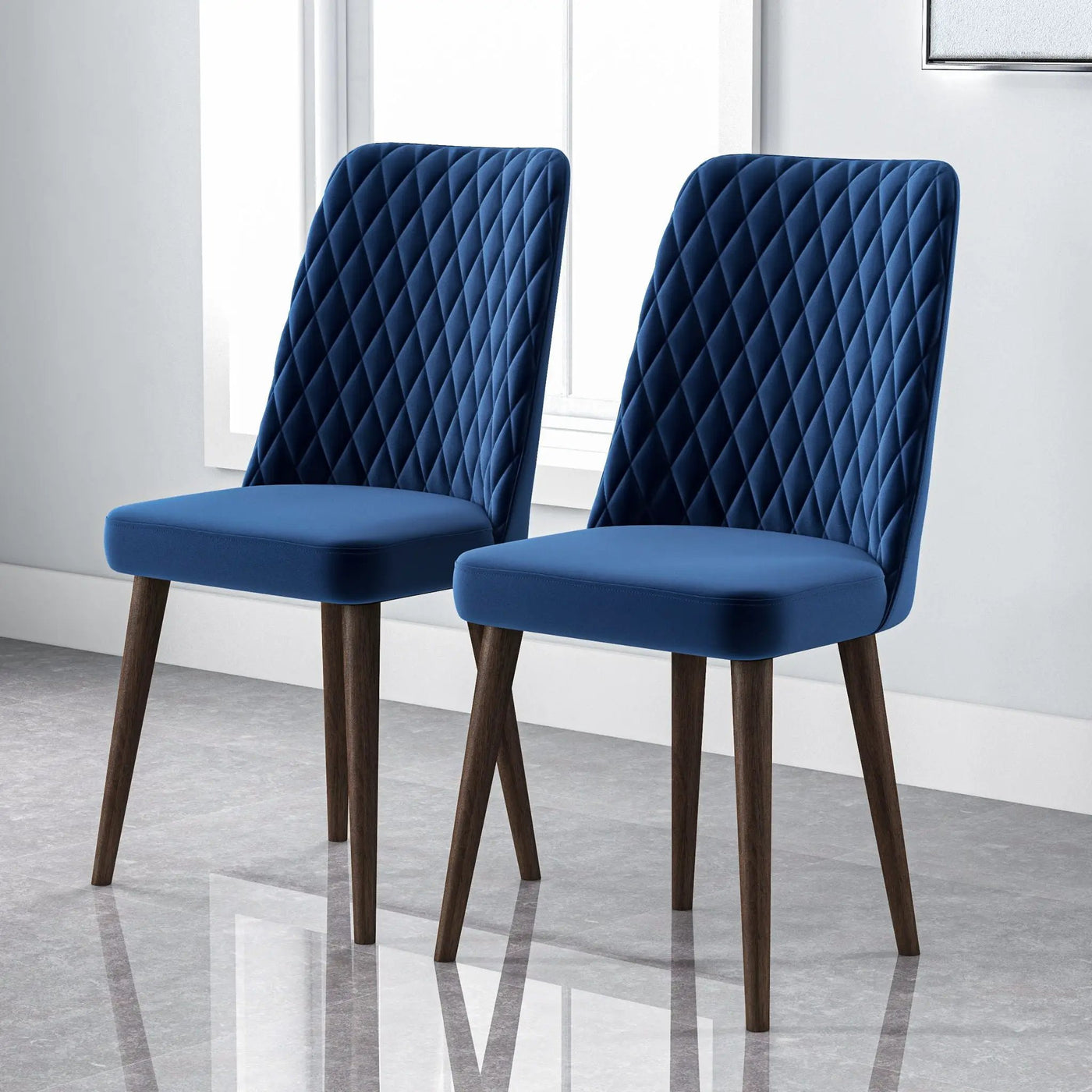 Katie - Mid-Century Modern Dining Chair (Set of 2) by HouseOfZazla