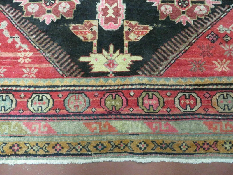 5' X 9' Antique Karabagh Caucasian Rug Handmade Wool Carpet Organic Dyes Nice by Jewel Rugs
