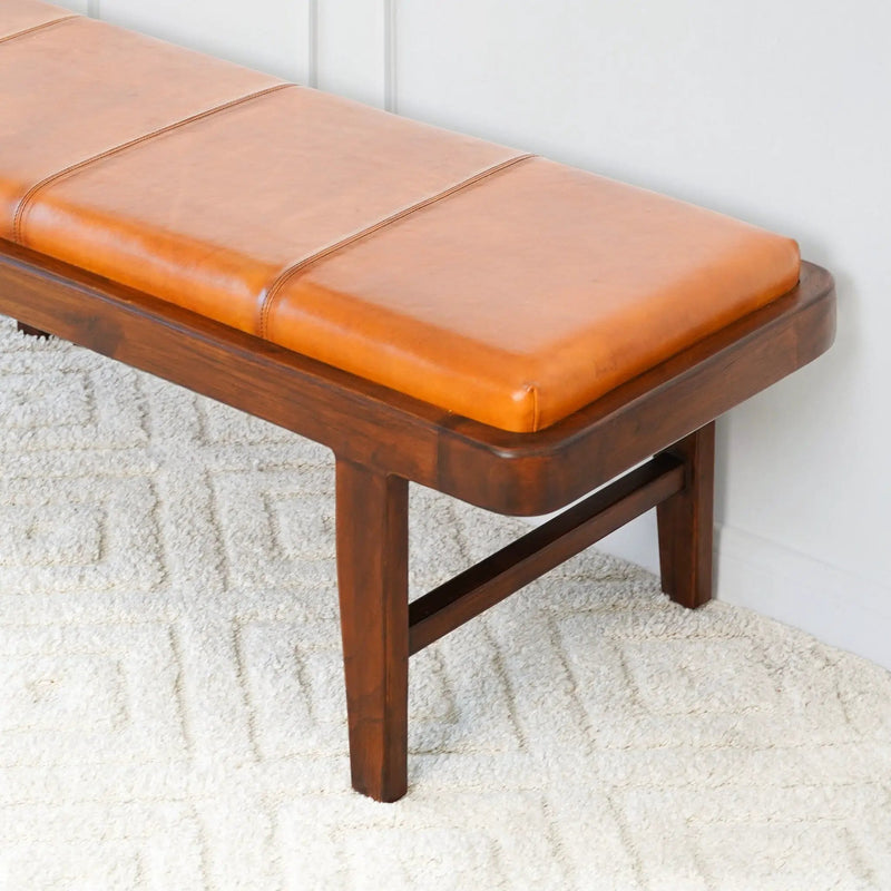 Maddox - Bench - Rustic / Tan by Unique Piece Furniture