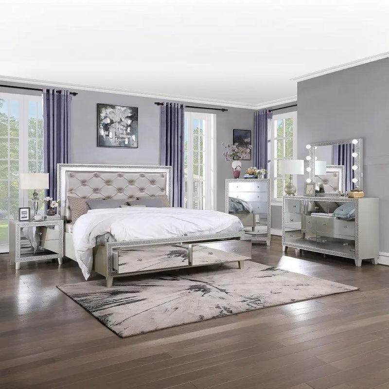 Sliverfluff - Storage Bed by Unique Piece Furniture