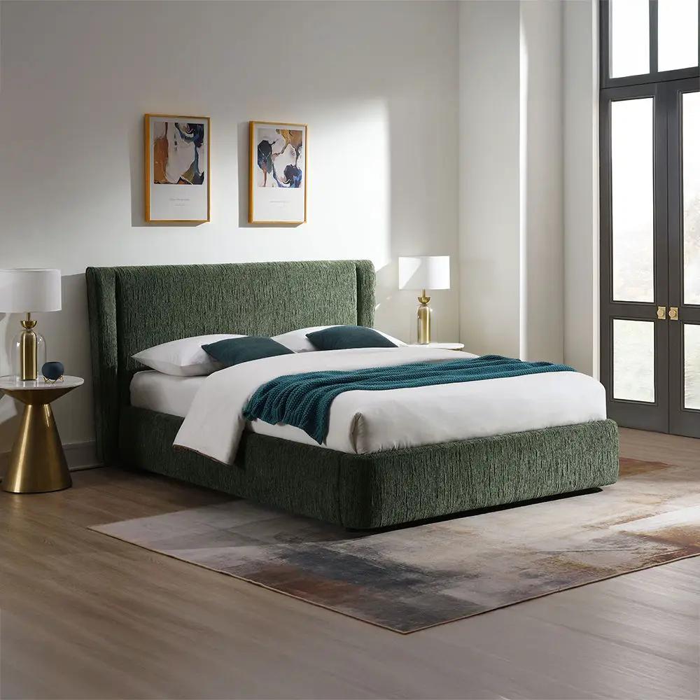 Cheryl - Upholstered Chenille Bed by Unique Piece Furniture