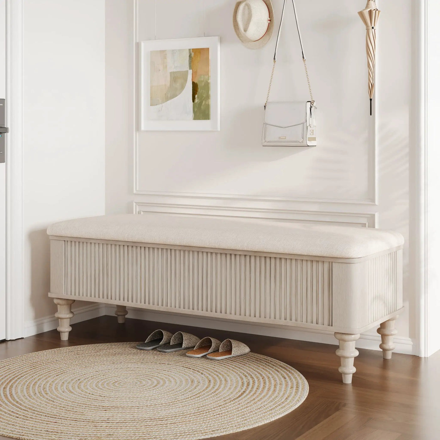 Multi Functional Storage Ottoman Bench by HouseOfZazla