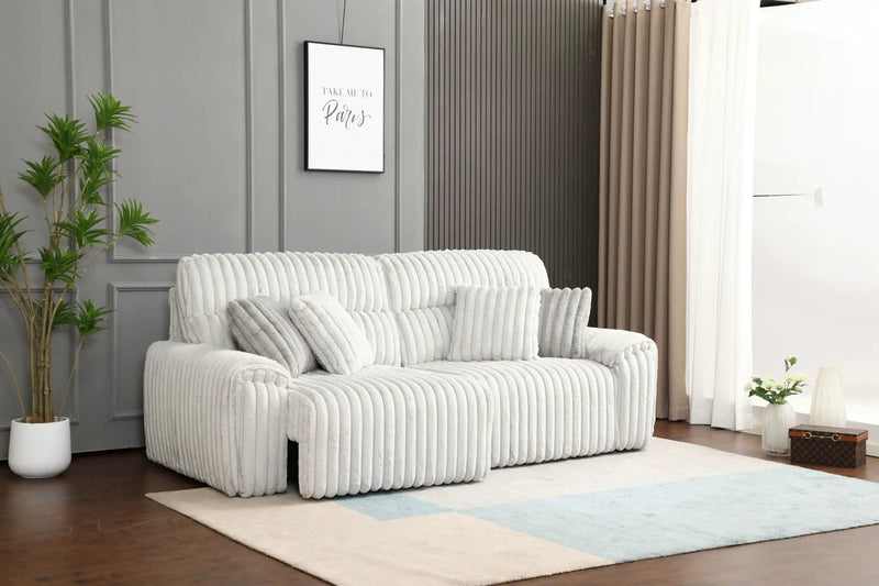 Jaya - Power Motion Sofa With Sleeper & USB Port - Mondo Gray by Unique Piece Furniture