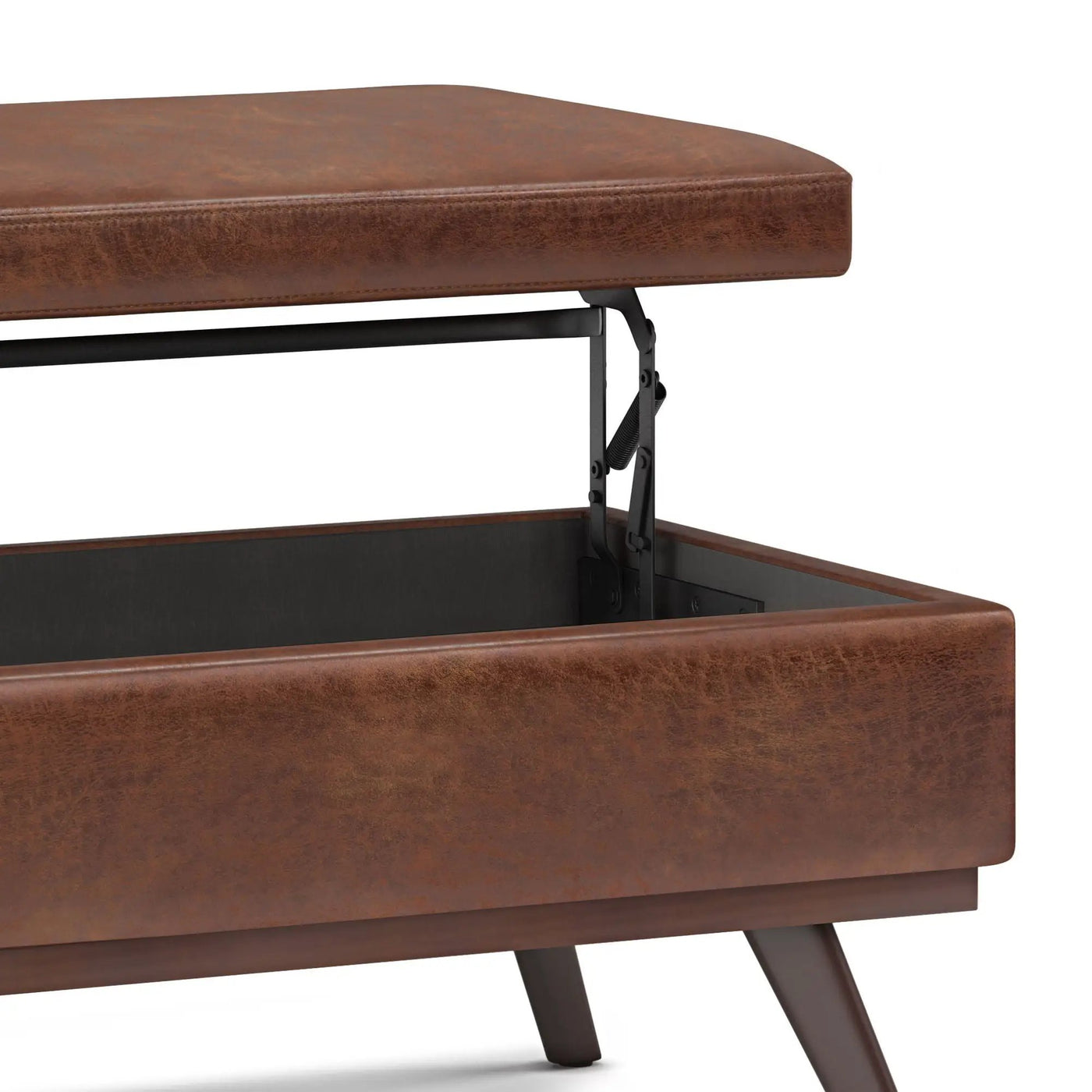 Owen - Lift Top Large Coffee Table Storage Ottoman, Mid Century Style by Unique Piece Furniture