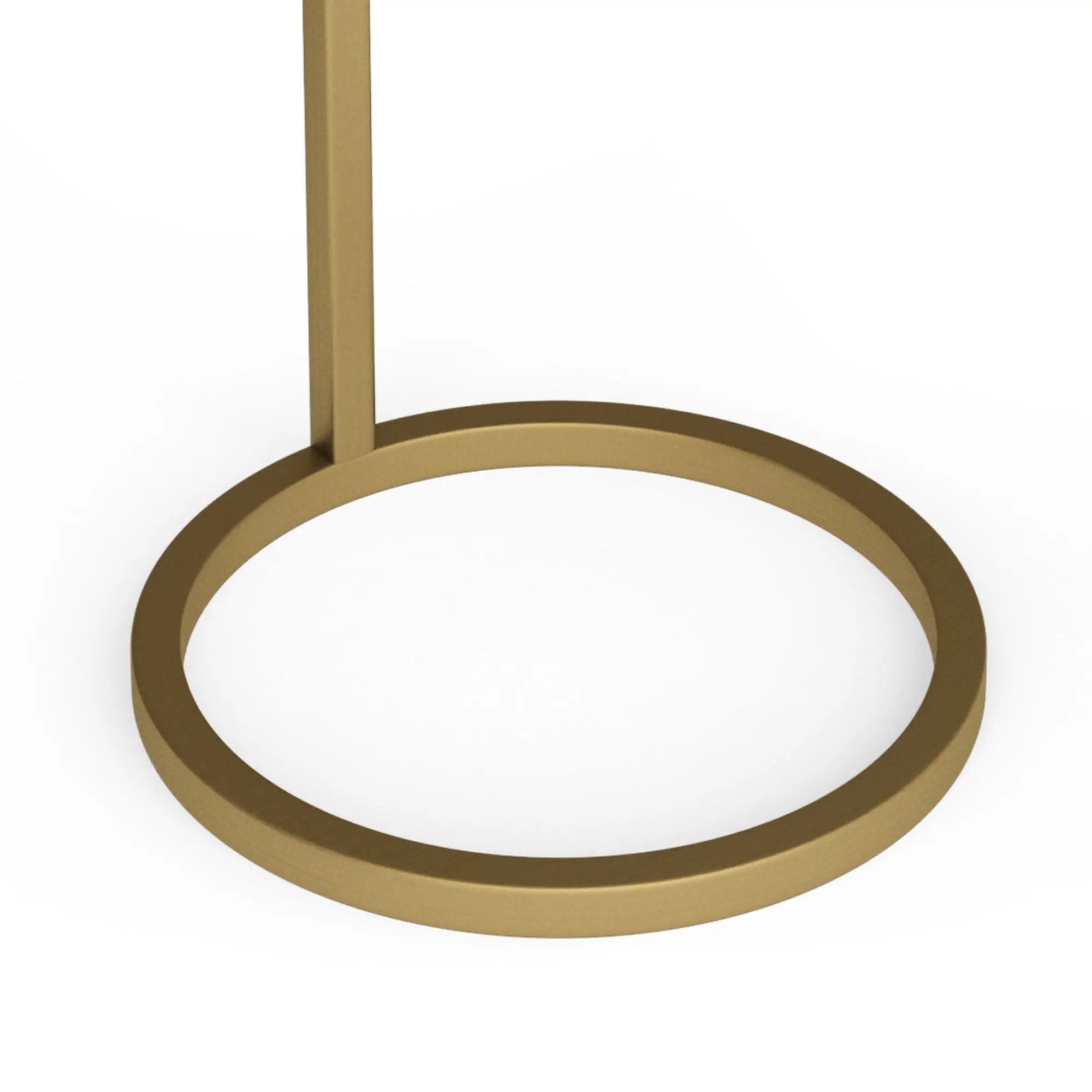 Brook - C Side Table - White / Gold by Unique Piece Furniture