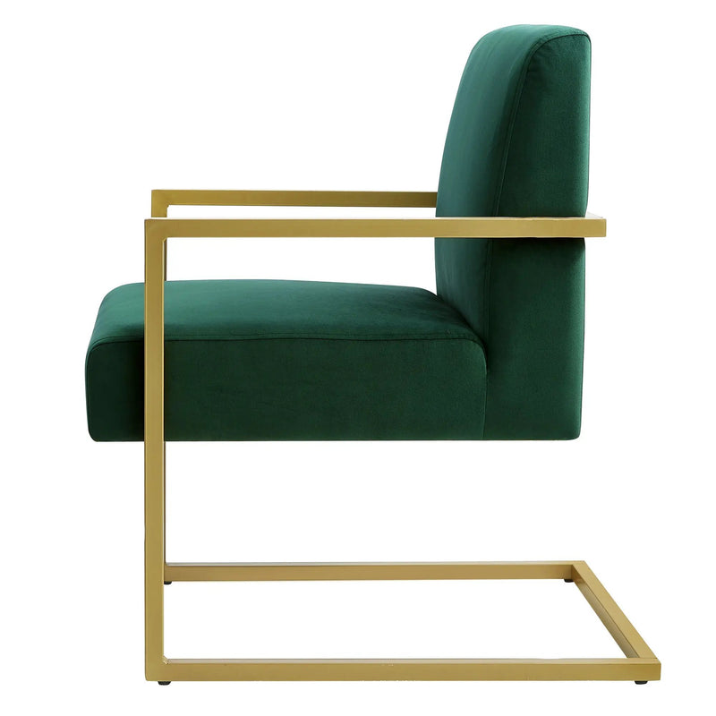 Fashion Velvet Accent Chair by HouseOfZazla