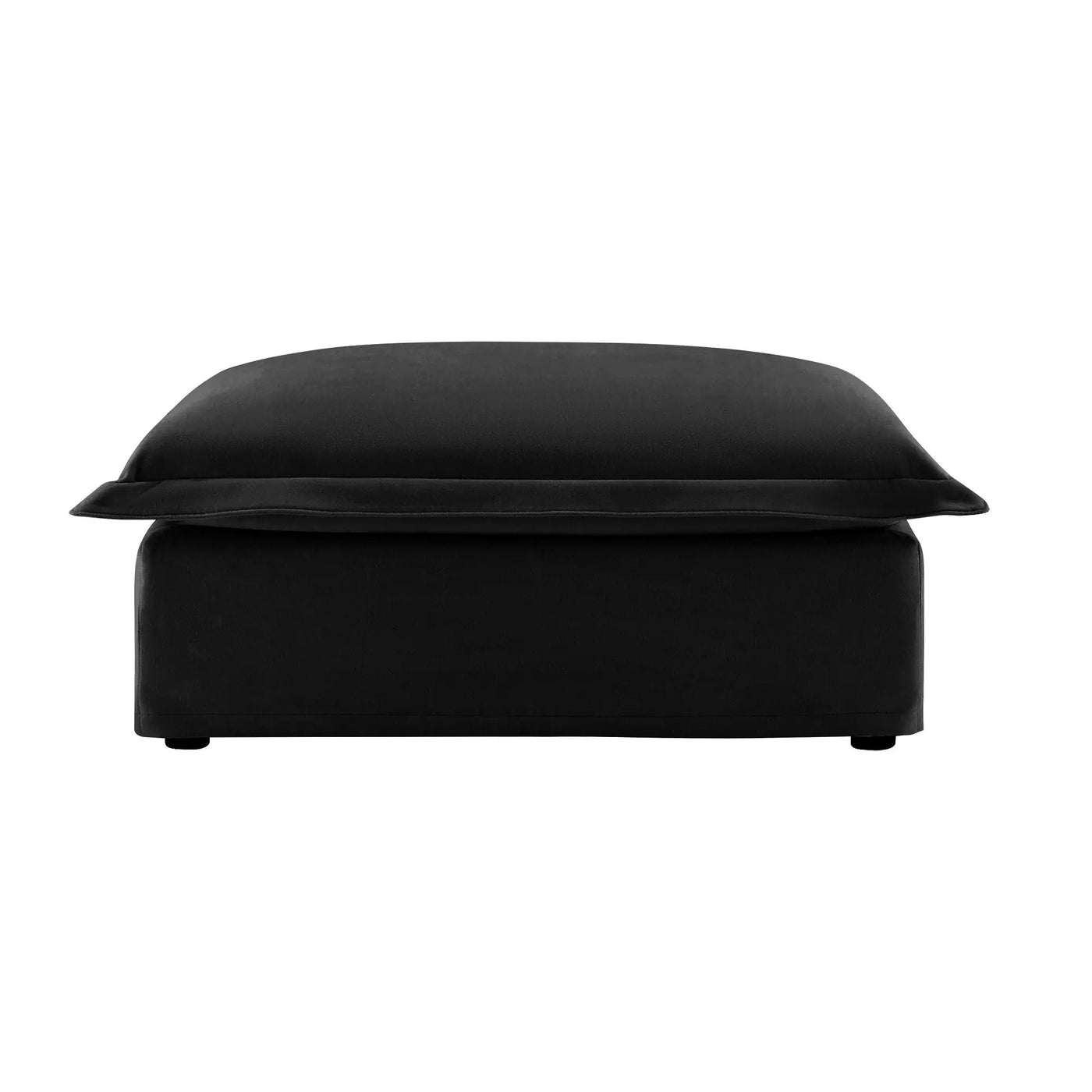 Luxurious Chenille Ottoman by HouseOfZazla