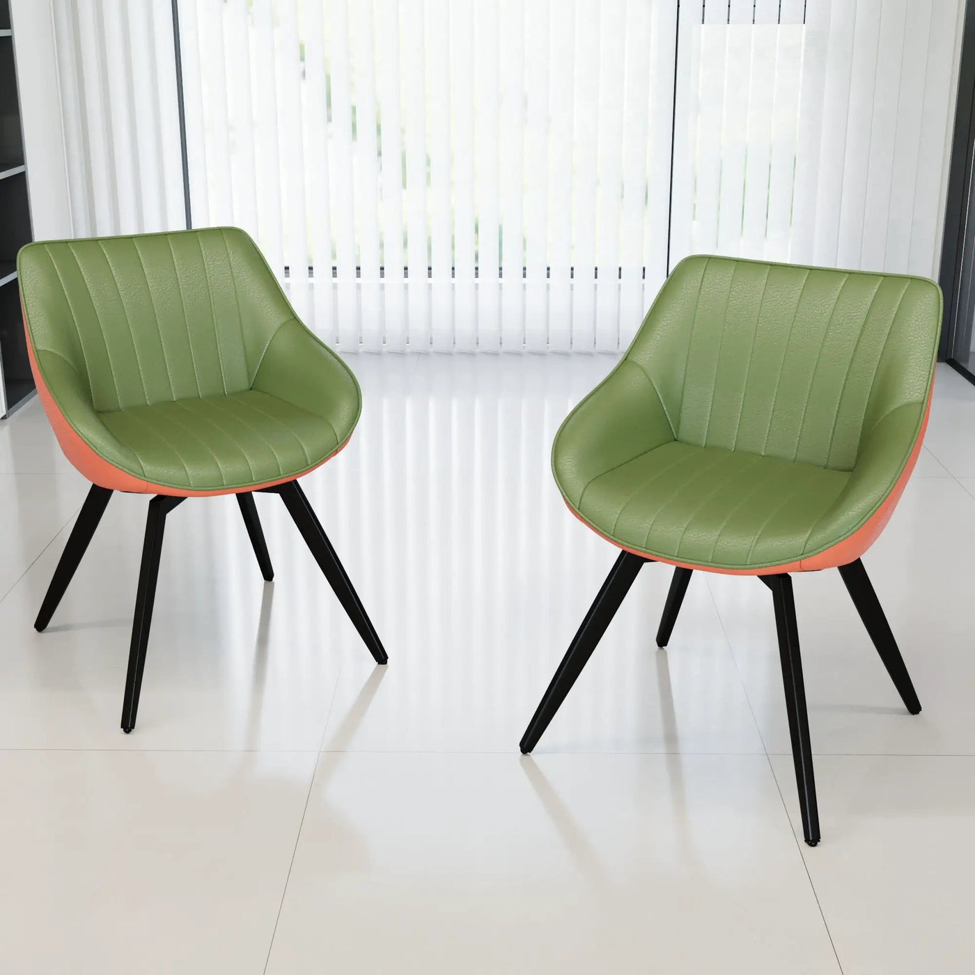 Modern Medieval Kitchen Dining Chair With 360 ° Rotation by Unique Piece Furniture