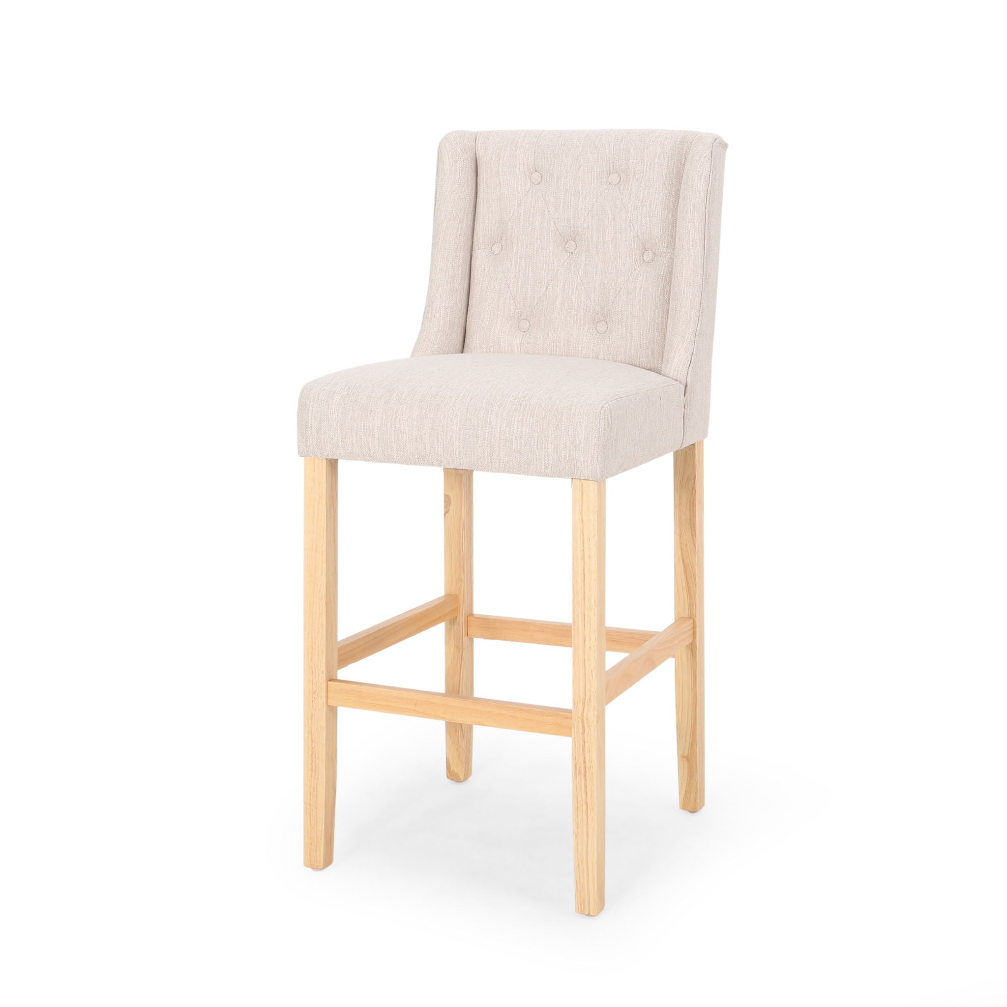 Ethereon Tufted Counter Stool (Set of 2) by HouseOfZazla