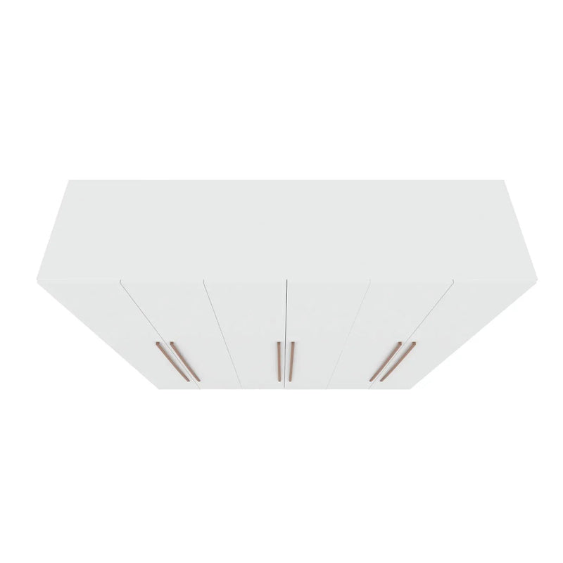 Gramercy - Free Standing Wardrobe Closet With Drawers And Shelves by HouseOfZazla