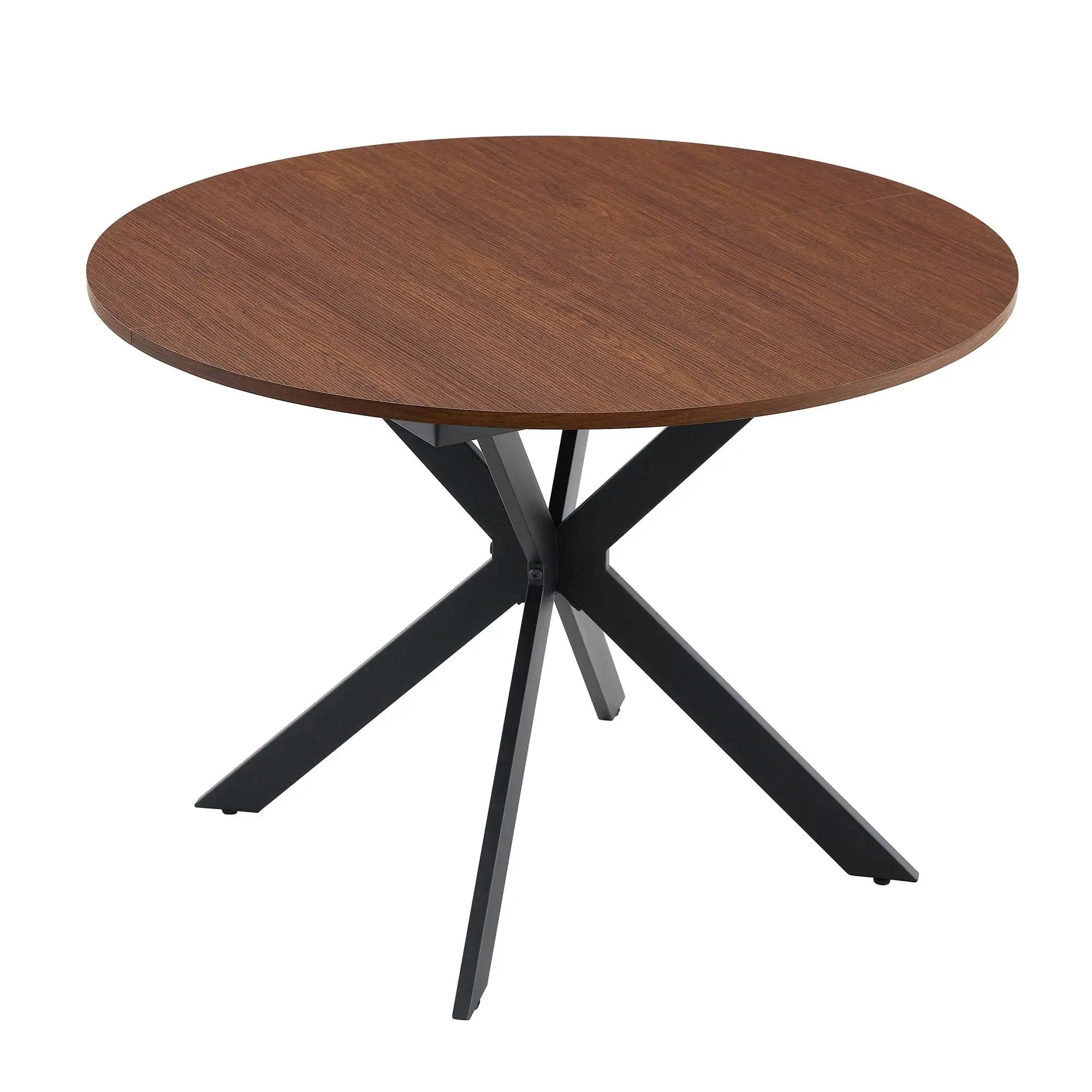 Extendable Round Dining Table - Walnut by Unique Piece Furniture