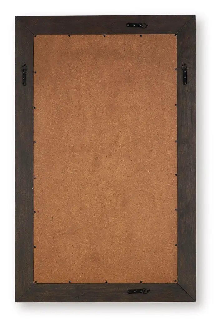 Advin - Accent Mirror - Dark Brown by Unique Piece Furniture