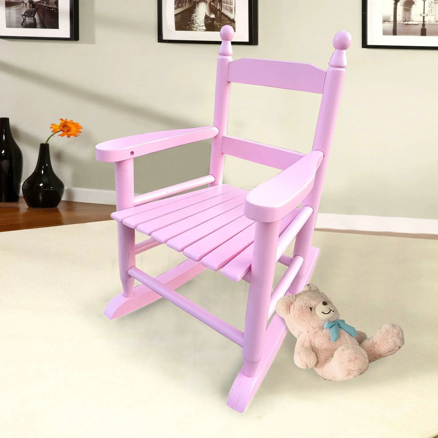 Children's Rocking Chair Indoor Or Outdoor, Suitable For Kids, Durable by Unique Piece Furniture