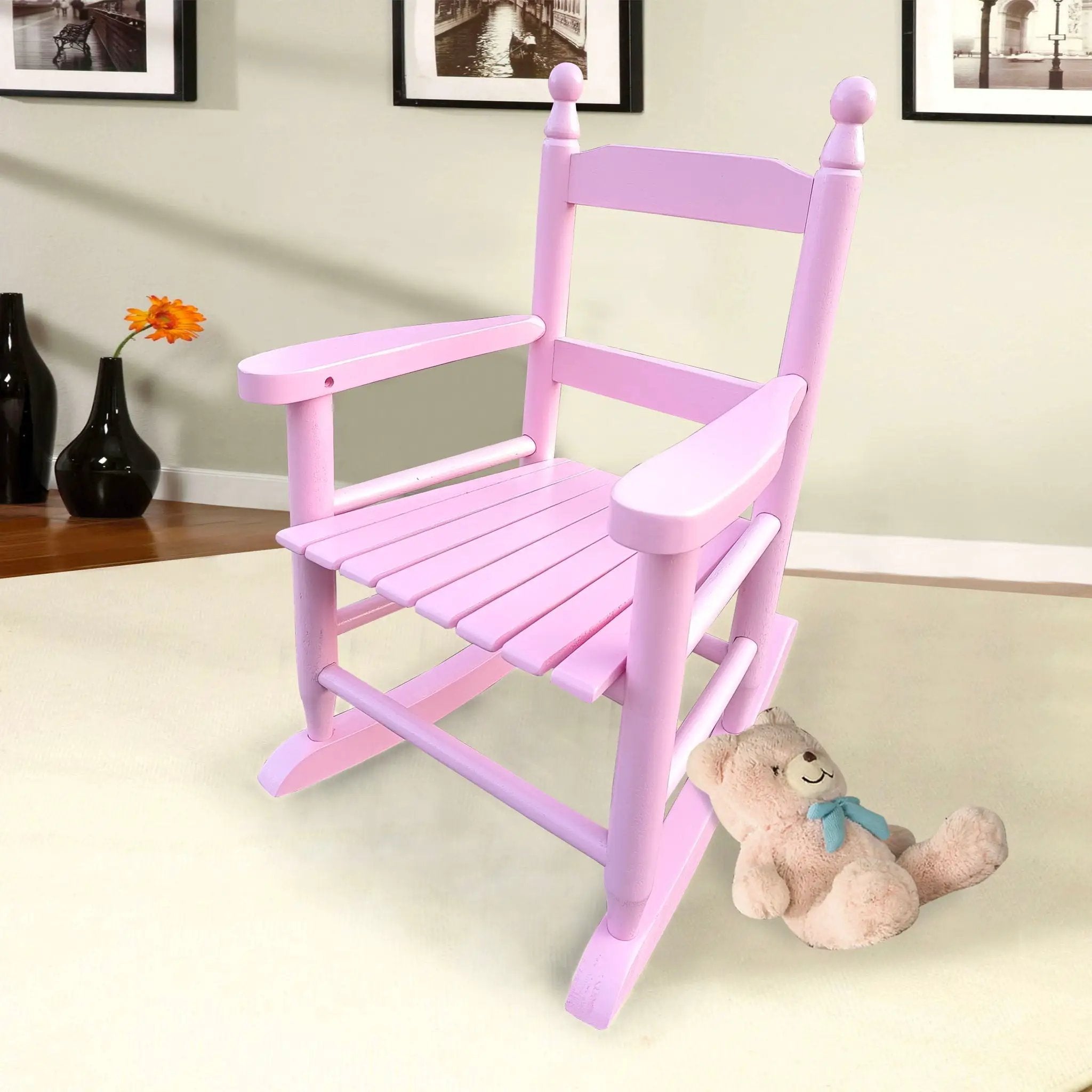 Children's Rocking Chair Indoor Or Outdoor, Suitable For Kids, Durable by Unique Piece Furniture