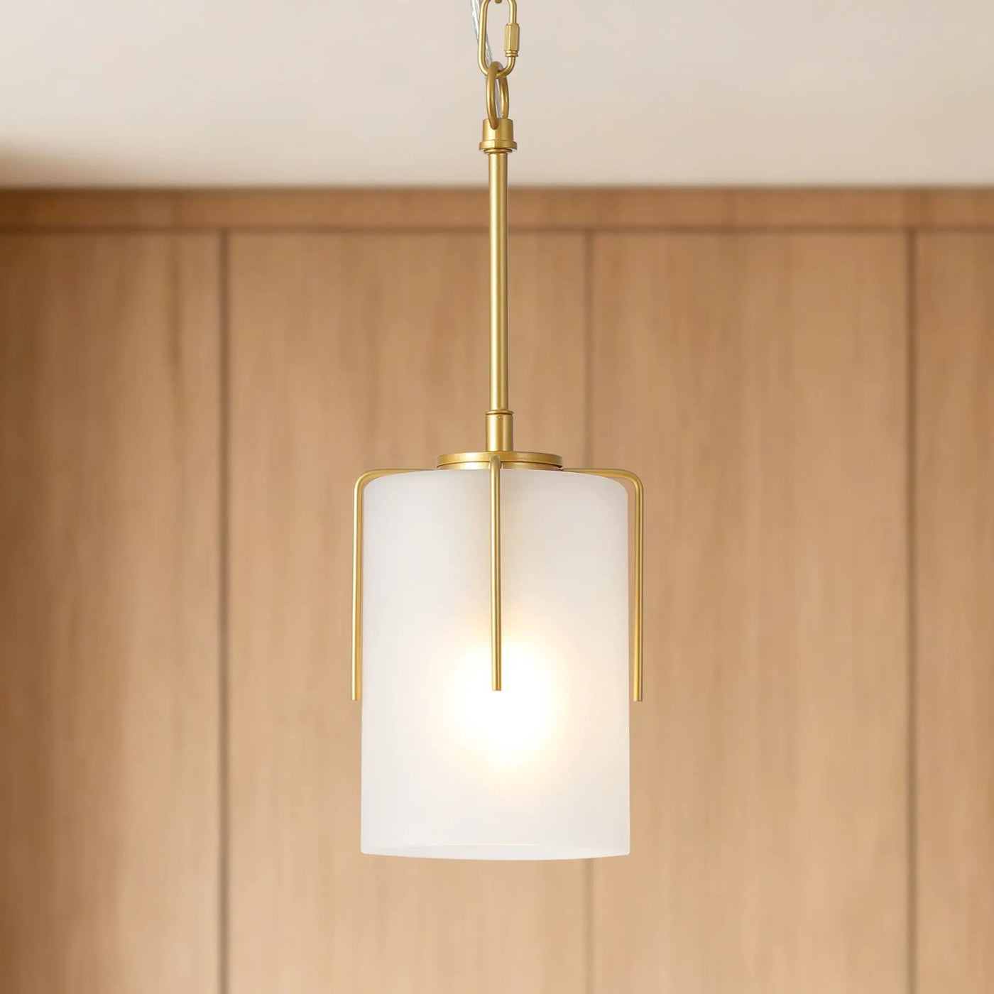 Adjustable Cylindrical Pendant Light by Unique Piece Furniture