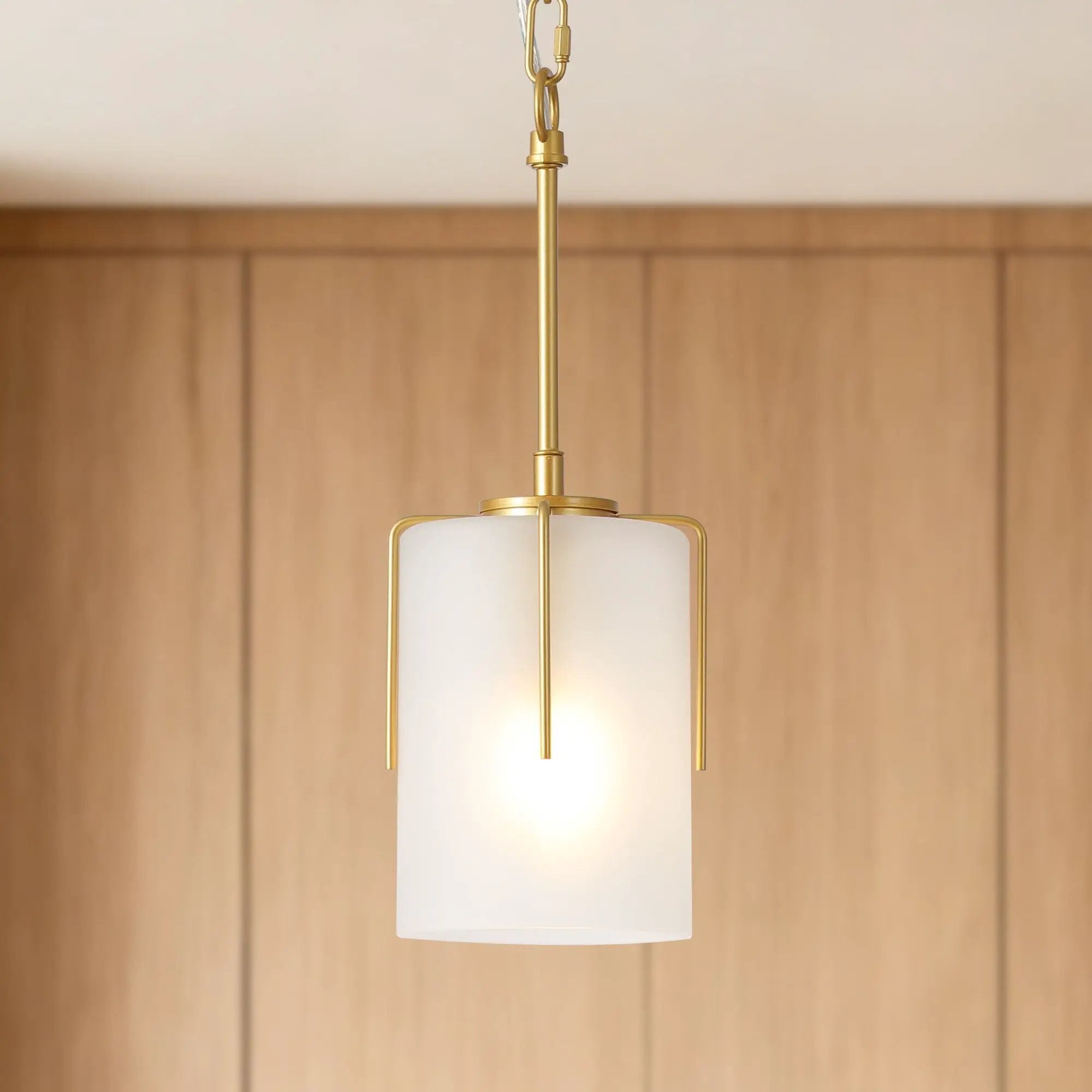 Adjustable Cylindrical Pendant Light by Unique Piece Furniture